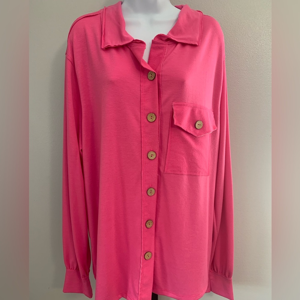 The ZigZag Stripe Pink Top